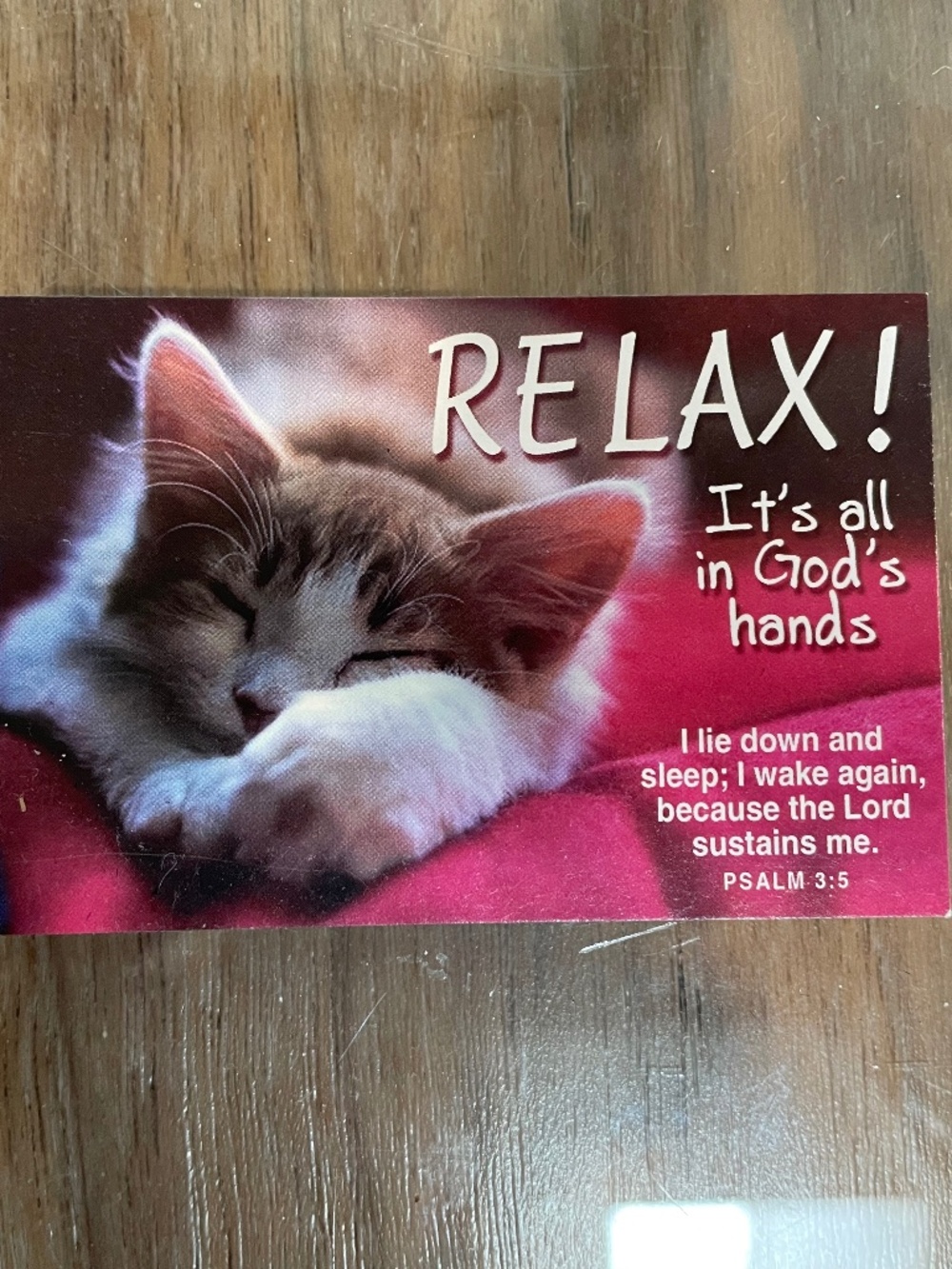 New Encouragement Card